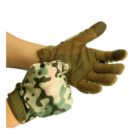 Tactical Touchscreen Gloves Winter Thermal Gloves Windproof Winter Sports Gloves {9}