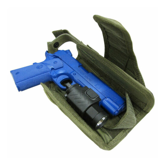 Condor MA69 Tactical Vertical Universal MOLLE Handgun Gun Light Pistol Holster {4}