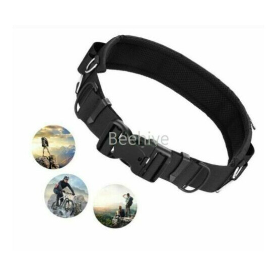Mens Heavy Duty Military Belt Tactical Army Hunting Outdoor Utility Waistband {9}