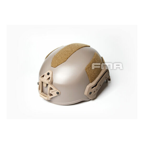 TB1268 FMA Hunting Tactical Helmet Airsoft WTF EX Ballistic Helmet BK/FG/TAN {28}