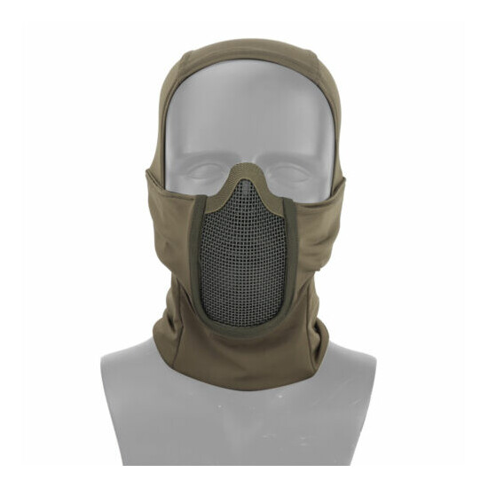 Tactical Full Face Mask Balaclava Mask Helmet Liner Cap CS Mask Hunting Outdoor {4}