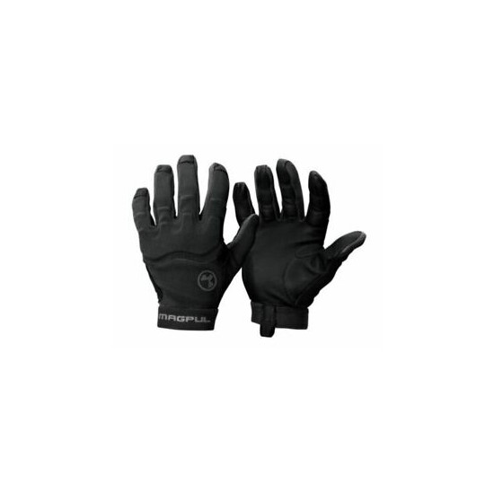 Magpul 122280 Patrol Glove 2.0 Leather Nylon Black 2XL Unisex {1}