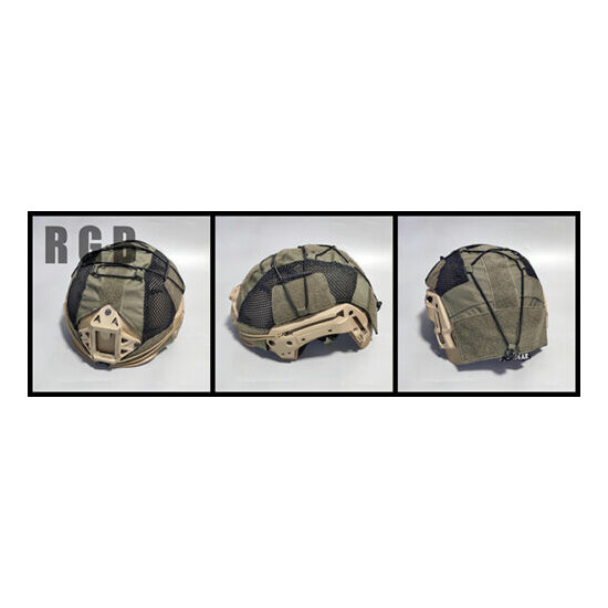 Tactical Helmet Cover Skin Nylon Cloth w/ Hook & Loop For WENDY Tactical Helmet {15}