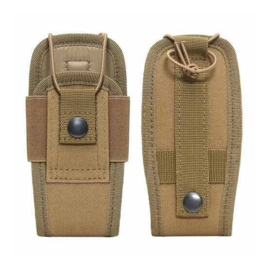 1000D Nylon Radio Pouch Tactical Molle Adjustable Two Way Radios Holder Bag Case {6}