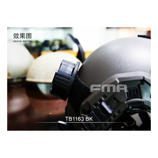 FMA Gear Wheel Box Storage Case Lockout Dip Can for Helmet TB1163 BK/DE {3}