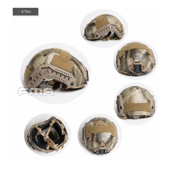 FMA Tactical Maritime Helmet Thick and Heavy Version Airsoft Paintball M/L {16}