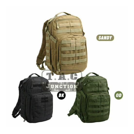 Tactical MOLLE Everyday Military Backpack Outdoor 24L Rucksack bug out bag Pack {1}