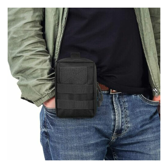 Tactical Waist Bag Molle Medic Pouch Utility Pack Accessory Outdoor Pouch {2}