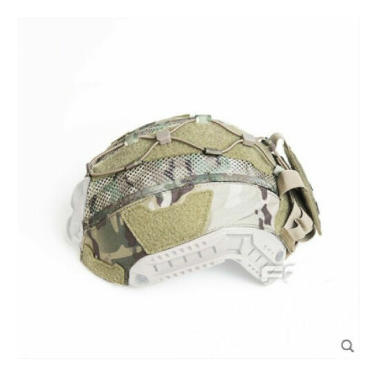 Tactical Helmet Cover Nylon Counterweigh Battery Pouch For FAST Helmet {6}
