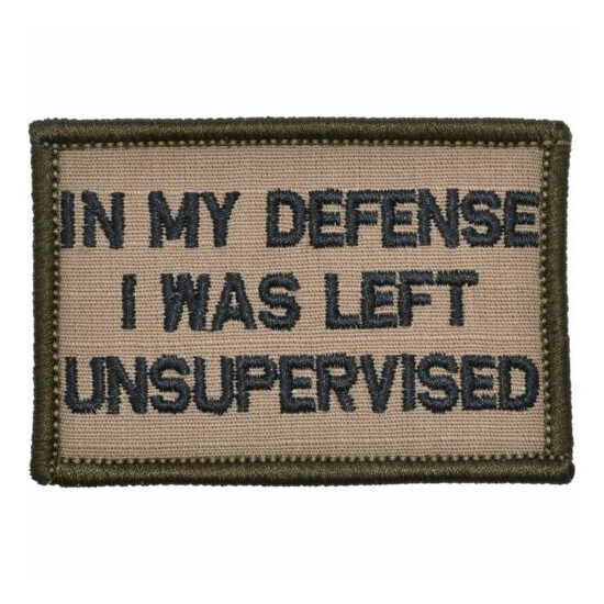 In My Defense I Was Left Unsupervised - 2x3 Patch {2}