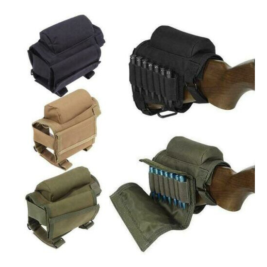 Outdoor Adjustable Hunting Molle Tactical Pistol Gun Holster Bullet Pouch Holder {3}