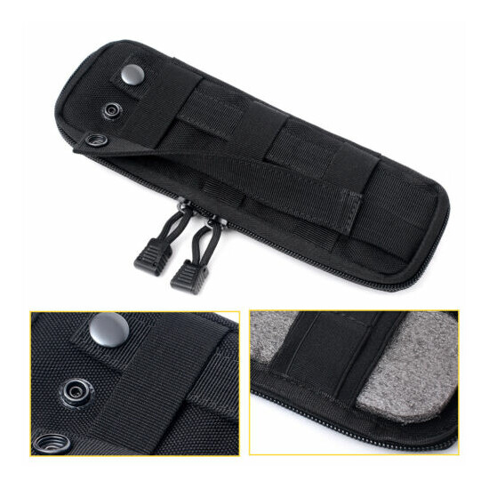 Military Molle Pouch Tactical Knife Pouches Waist Bag EDC Tool Flashlight Holder {5}