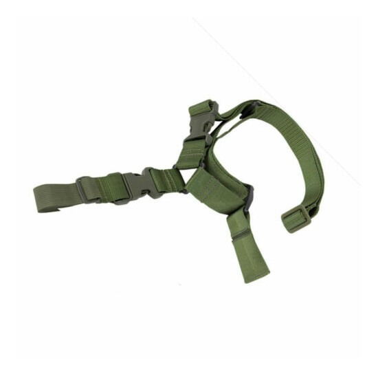 Quick Release One Point Sling Nylon MADE IN USA OD GREEN Molle Tactical {2}