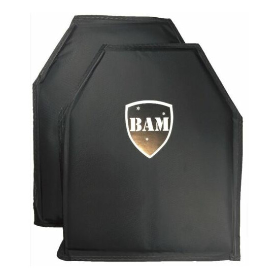 Level IIIA 3A | Body Armor Inserts | Bullet Proof Vest | BAM Rebel Vest -Coyote {2}