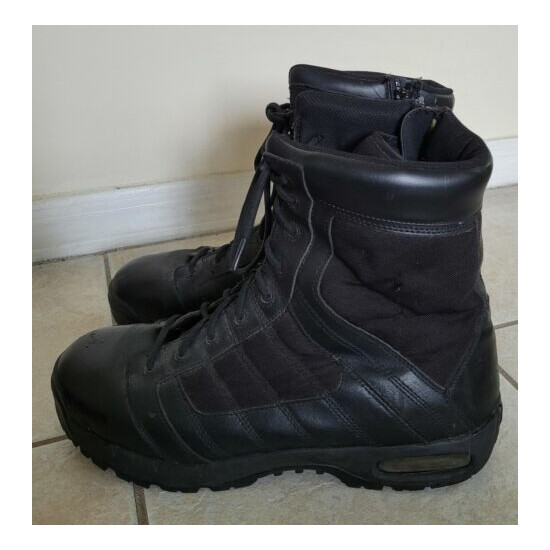 Original S.W.A.T. Men's Air 9 Side Zip Tactical Boots Size 14 Black  {2}