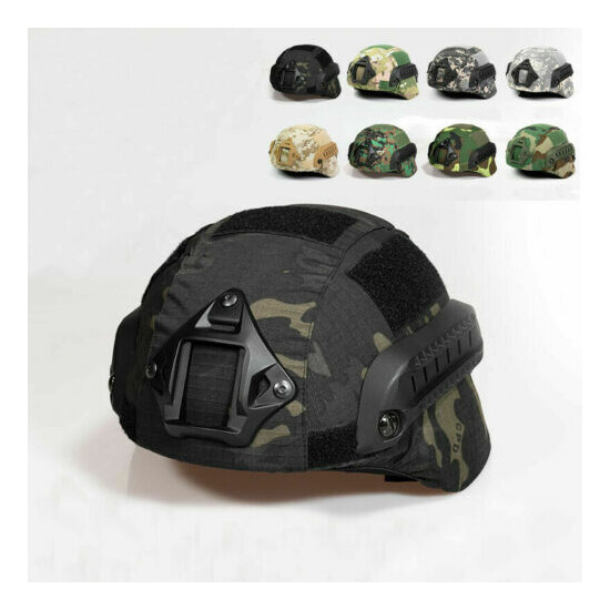 Hunting Paintball Camouflage Helmet Cover Cloth for MICH2000 Tactical Helmet {2}