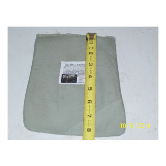 BULLETPROOF Block Spall 1Trauma Plate Level IIIA 5X8 Body Armor Vest  {1}