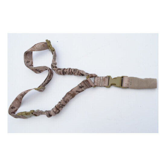 HEAVY DUTY Single Point One Point Sling Tactical Rifle Gun Sling - MARPAT CAMO {2}