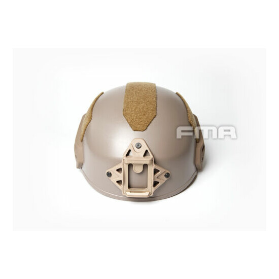 TB1268 FMA Hunting Tactical Helmet Airsoft WTF EX Ballistic Helmet BK/FG/TAN {32}