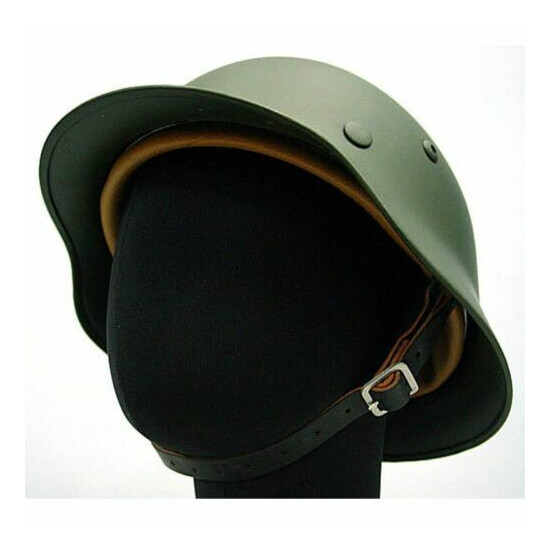 Military Helmet Cover Steel Tactical Protective Adjustable Strap Airsoft Hunting {6}