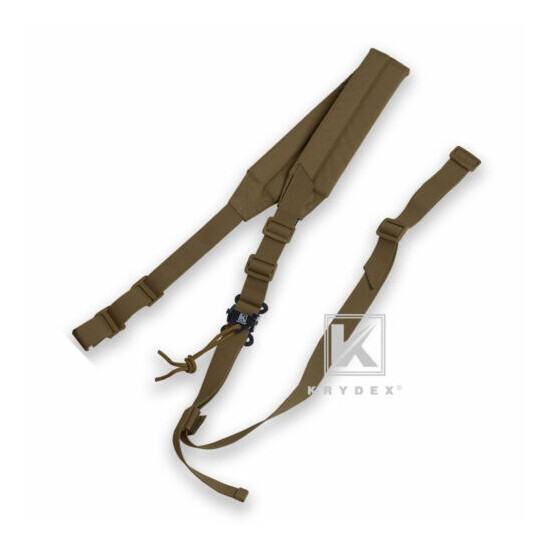 KRYDEX MK2 Sniper Sling Padded Gun Sling Durable Tactical Strap Quick Detach {2}