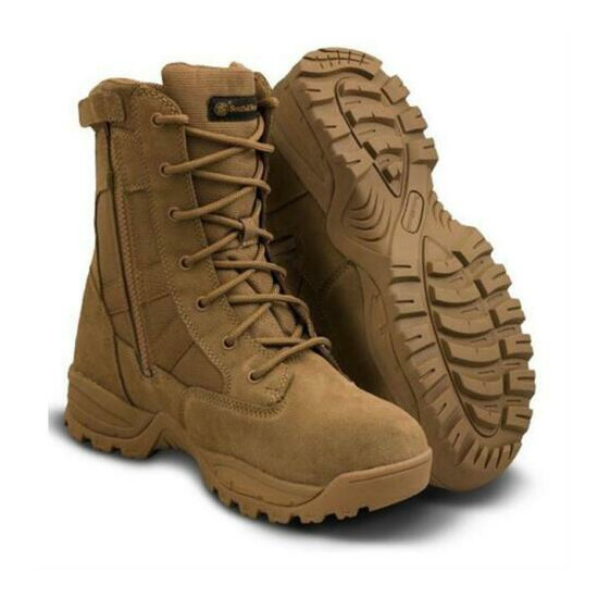 Smith & Wesson Breach 2.0 Waterproof Side Zip Combat Boots (=Women size : 6.5) {1}