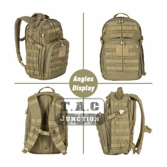 Tactical MOLLE Everyday Military Backpack Outdoor 24L Rucksack bug out bag Pack {3}
