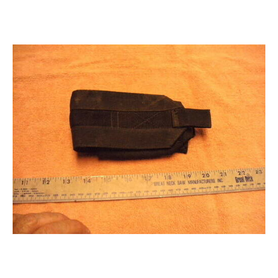  Black Nylon Military Style Magazine Pouch, Used, See Pictures for More Info {1}