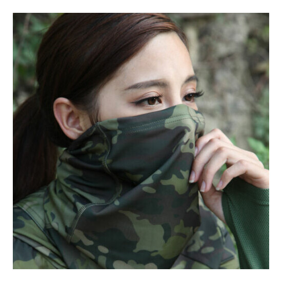 Unisex Tactical Neck Gaiter Outdoor Balaclava Headwear Special Forces FaceMask {2}