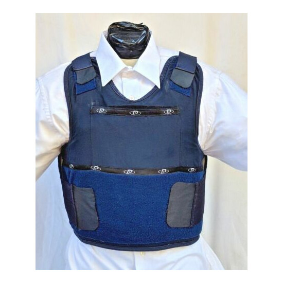 Large IIIA Lo Vis / Concealable Body Armor Carrier BulletProof Vest with Inserts {1}