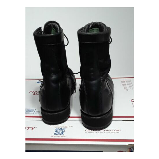 Men's Bates Black Leather Boots Sz 11 Lace-up Durashock Goretex Water Resistant {6}