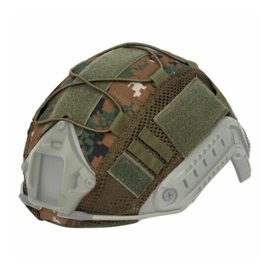 Tactical Military Helmet Camo Cover for FAST Airsoft Paintball Hunting Shooting {14}