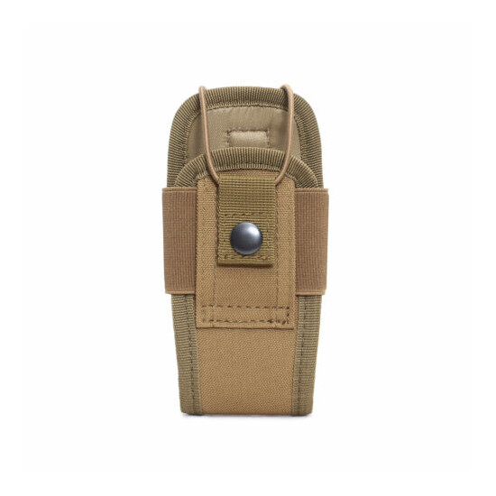 Tactical MOLLE Duty Gear Walkie Holster Talkie Holder Radio Pouch Waist Belt Bag {12}