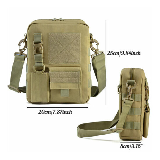 Sports Mens Chest Bag Sports Phone Assault Pack Hiking Camping Storage Bag Nylon {2}