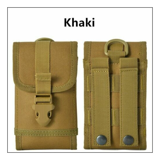 Universal Tactical Molle Cell Phone Pouch Belt Pack Bag Waist Pouch Case Pocket {11}