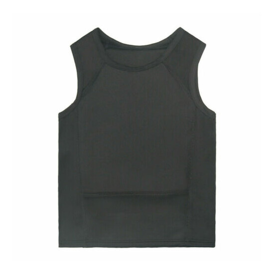 Hot US NIJ IIIA Bulletproof Vest Skinny Soft Ultra-thin Bulletproof Chip T-shirt {8}