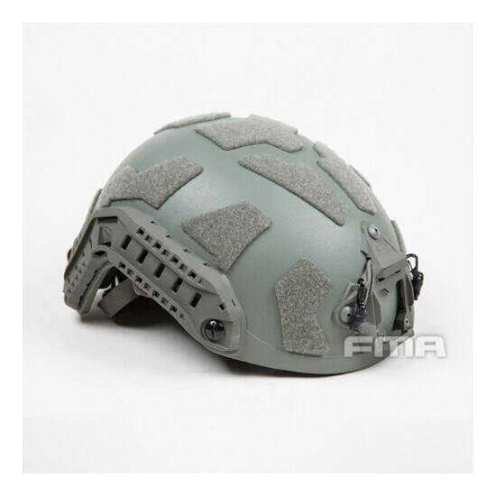 FMA Tactical SF Super High Cut Helmet Protective Rescue Hard Hat Anti-Fall M/L {7}