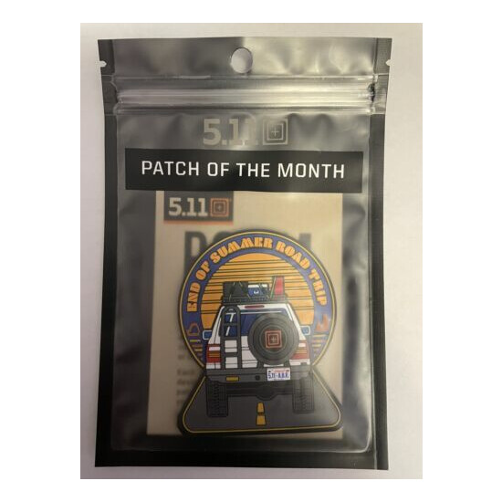 5.11 Tactical Patch Of The Month 511092 August 2021 Road Trip POTM 5.11 Patch {1}
