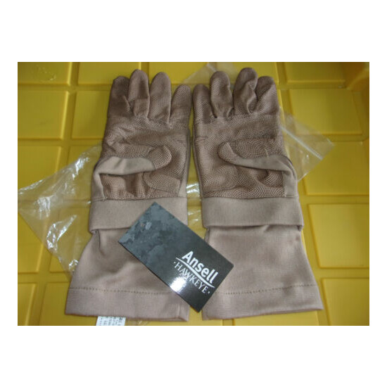  USMC....1 PAIR MAX GRIP FROG ANSELL HAWKEYE GLOVES SIZE LARGE {2}