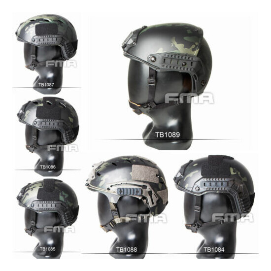 Hunting Tactical Helmet Maritime Ballistic PJ BJ EX Multicam Black Helmet M/L/XL {1}