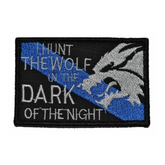 Sheepdog Hunt The Wolf - 2x3 Patch {6}