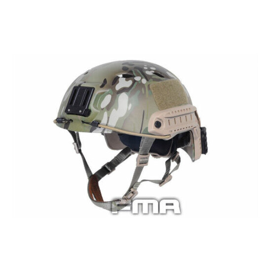 FMA Tactical Jump Helmet Multicam Fast BJ Airsoft Paintball Helmet TB472 {2}