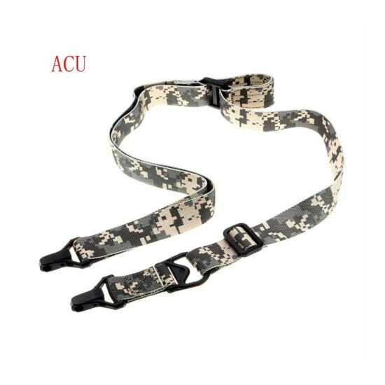 Adjustable Quick Release Sling 1 or 2 Point Multi Mission for Rifle Gun Sling {8}
