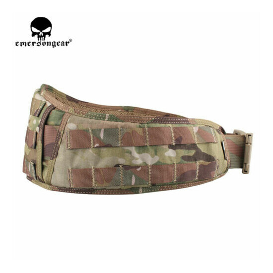 EMERSON Tactical Padded Heavy Duty Belt Waist Molle Combat Hunting Quick Release {5}