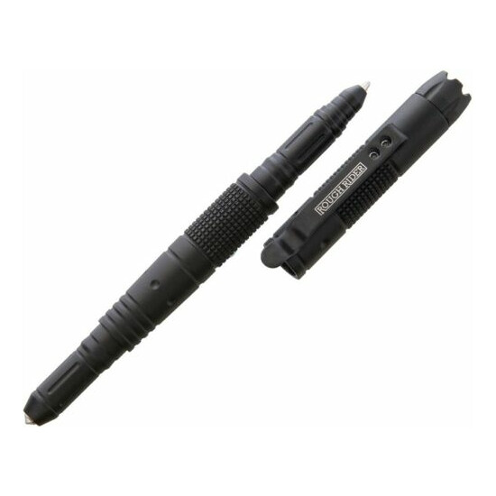 Rough Ryder Tactical Pen with LED, 6.38" overall, Glass breaker, # RR1863 {1}
