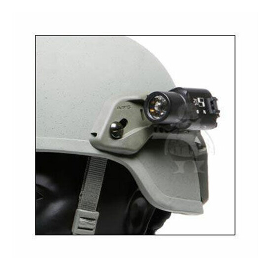 3 Colors FMA Helmet Rail Accessories X300 Adapter Flashlight Clip BK/DE/FG {7}