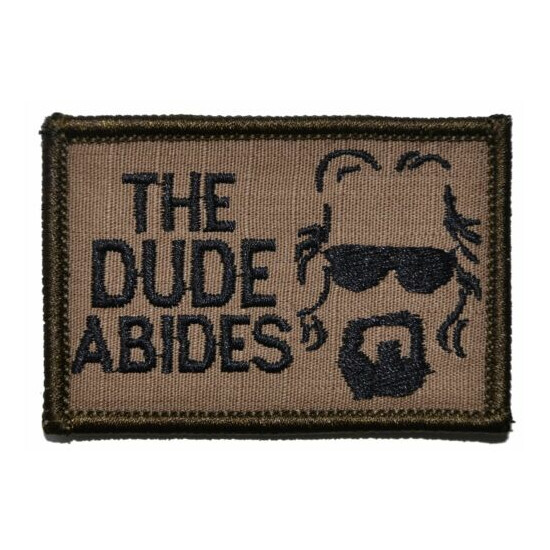 The Dude Abides, The Big Lebowski - 2x3 Patch {10}