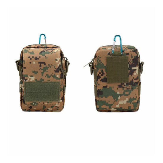 Tactical Molle Pouch EDC Belt Waist Fanny Military Waist Bags Pack Bag Pocket {17}