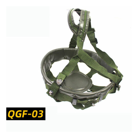 Tactical Liner Suspension Leather system Chin Strap For M88 QGF03 Helmet {5}