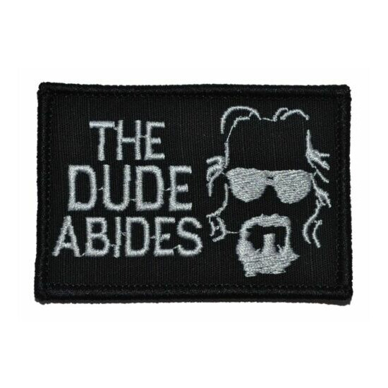 The Dude Abides, The Big Lebowski - 2x3 Patch {1}